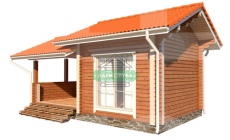 Проект беседки Снежинка